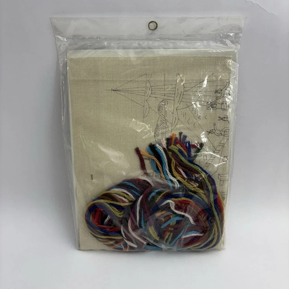 Bucilla Creative Needlecraft Kits (3) Boston Tea Party Declaration Of Indepence